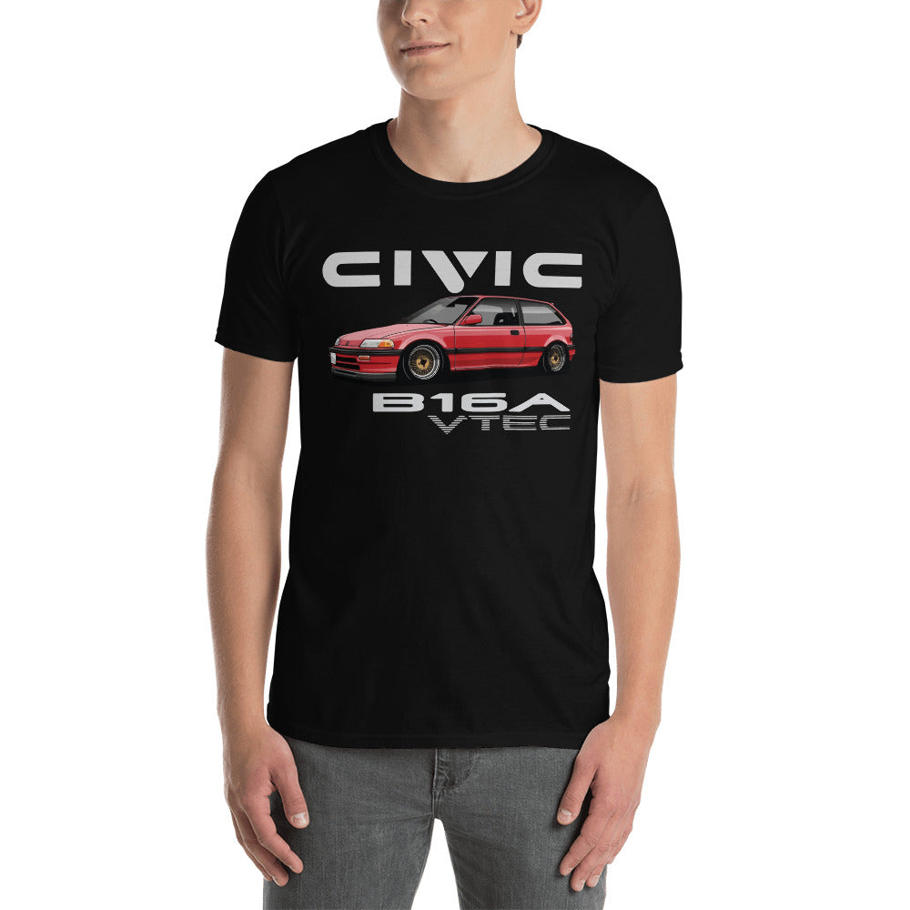 Honda Civic EF Vtec B16A T-Shirt